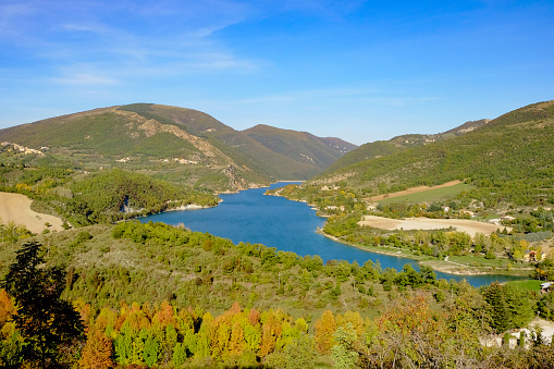 The beautiful landscapes of the Douro river in Portugal.