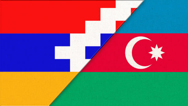 guerra en nagorno-karabaj. bandera de nagorno-karabaj y azerbaiyán - 16713 fotografías e imágenes de stock