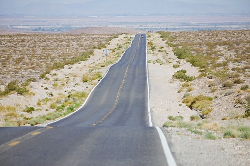 Straße im Death Valley Nationalpark