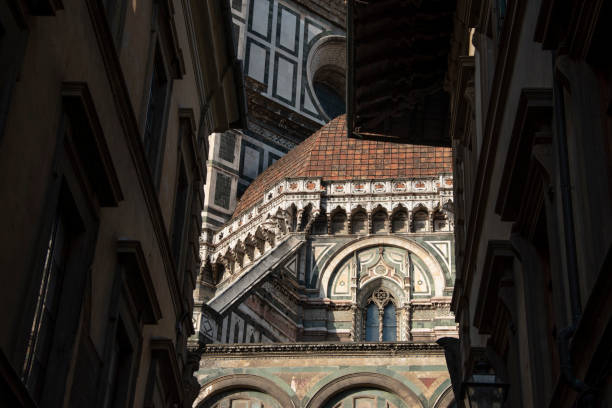Cathedral of Santa Maria del Fiore, duomo of Florence, is the main Florentine church. Cathedral of Santa Maria del Fiore, duomo of Florence, is the main Florentine church. filippo brunelleschi stock pictures, royalty-free photos & images