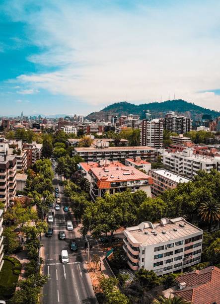 istock Aerial view of Providencia, Chile 1435655054
