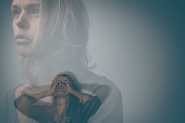 istock Depressed, anxious young woman facing harsh life situation, suffering from mental disorders, illness 1435656385