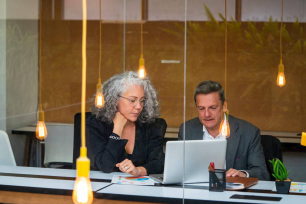 istock Office colleagues are meeting for discussion about the work 1435662564