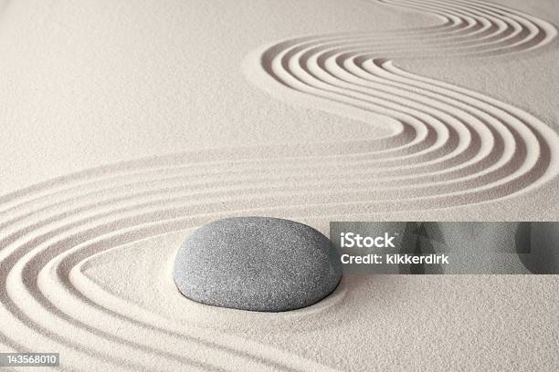 Spiritual Zen Meditation Background Stock Photo - Download Image Now - Zen-like, Buddhism, Sand