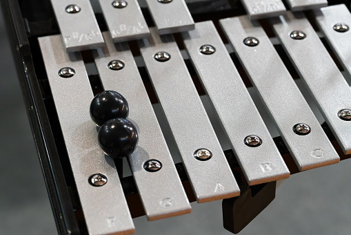 Close-up of xylophone