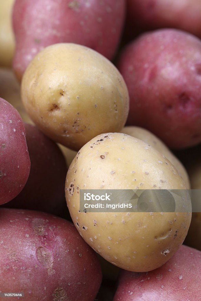 Rosso e bianco patate - Foto stock royalty-free di Cibo