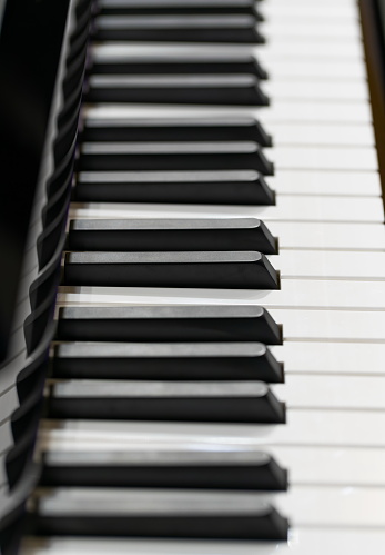 piano and piano keyboard