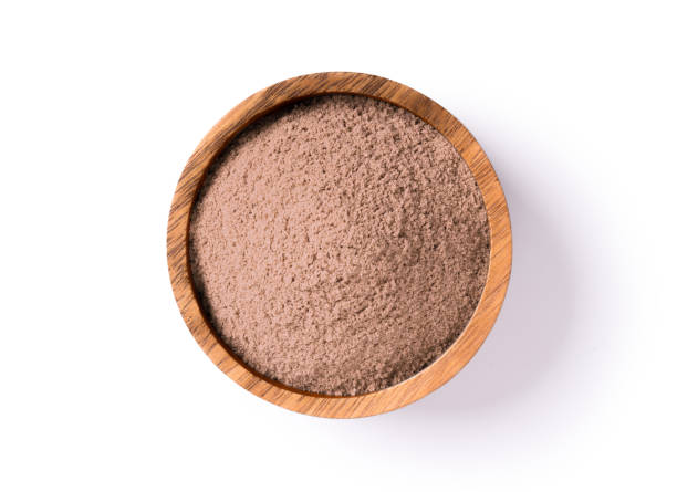 istock Pink strawberry protein powder 1435728315
