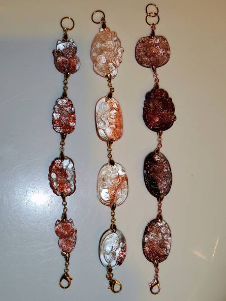 istock Super seven golden strawberry crystal bracelets 1435755092