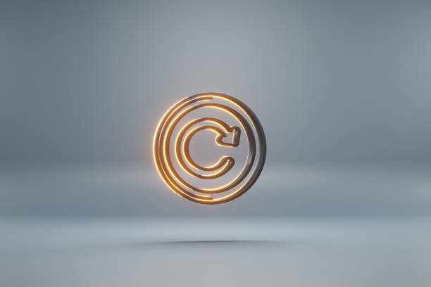 istock Beautiful black Repeat Button with yellow light  symbol icons on a blue  background. 3d rendering illustration. Background pattern for design. 1435758073