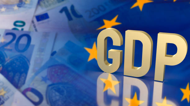 istock The gold gdp text on euro background for business concept 3d rendering 1435759672