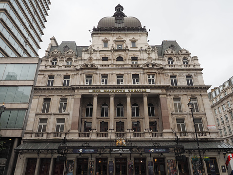 Porto, Portugal - October 6, 2023: The street view of R. de Ferreira Borges and Associação Comercial do Porto - Stock Exchange Palace (Palácio da Bolsa), Bolsa Palace, Porto, Portugal.