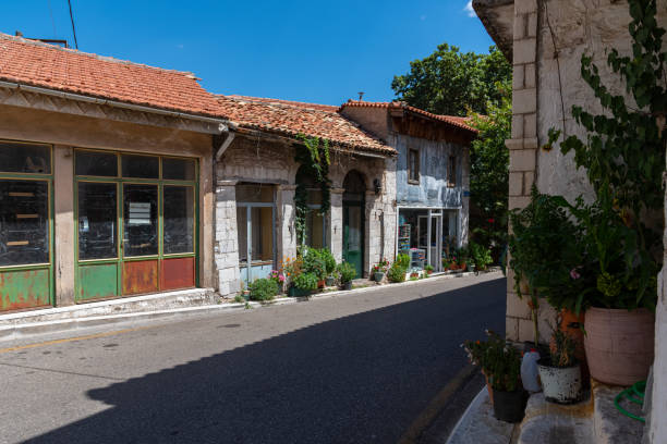 istock Andritsaina village view in Arcadia, Greece 1435776915