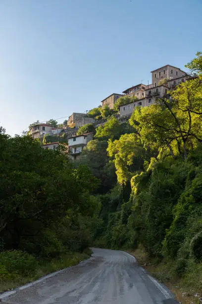 Photo of Dimitsana village in Arcadia, Greece