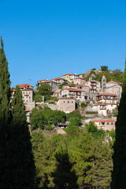 Photo of Dimitsana village in Arcadia, Greece