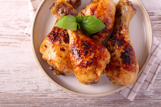 istock Roast spicy chicken drumsticks 1435781980