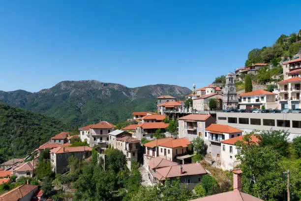 Photo of Lagadia village in Arcadia, Greece