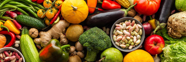 istock Organic seasonal vegetables 1435796045