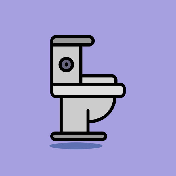 Art & Illustration Art illustration symbol icon furniture logo household design of toilet closet squat toilet stock illustrations