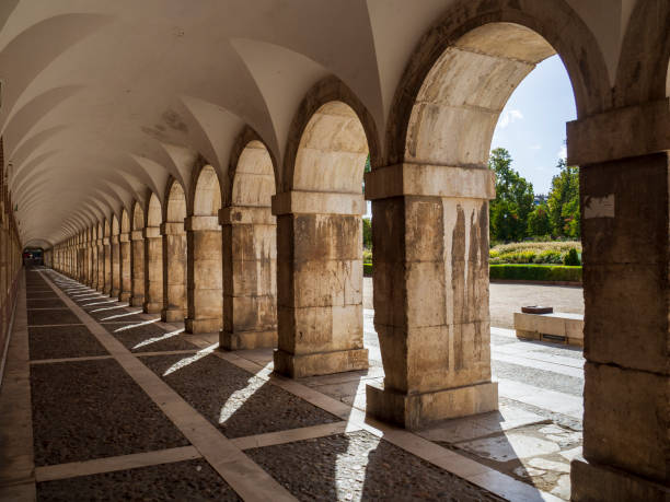istock Stone arches of the palace 1435813884