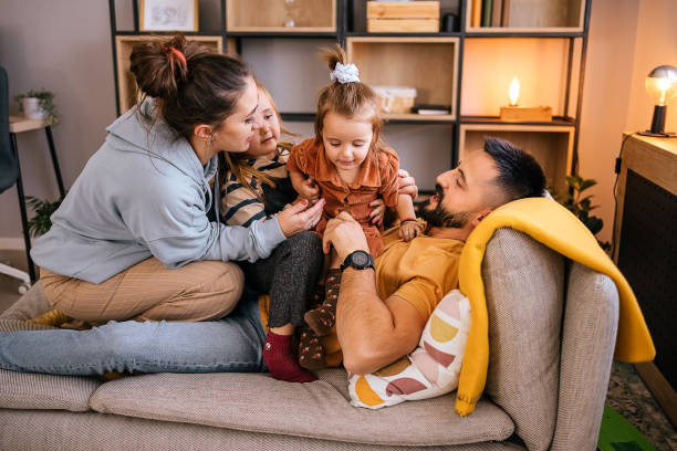 istock Playful young family 1435848474