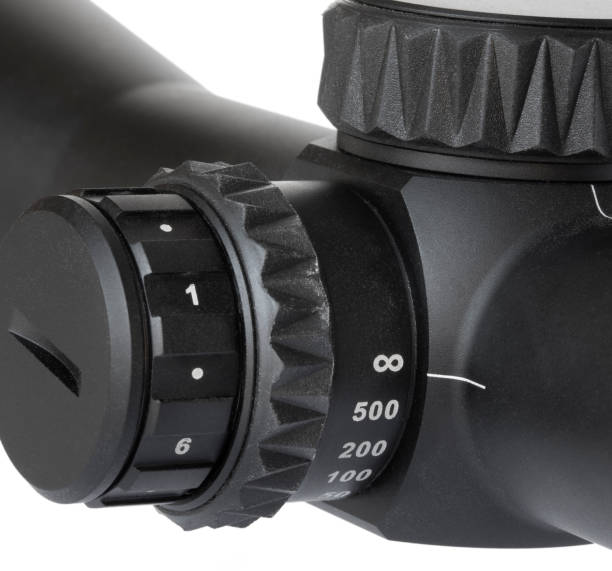 istock Parallax on a rifle scope adjusted to infinity 1435852892