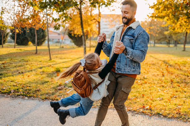 istock Father and daughter enjoy nature 1435854702