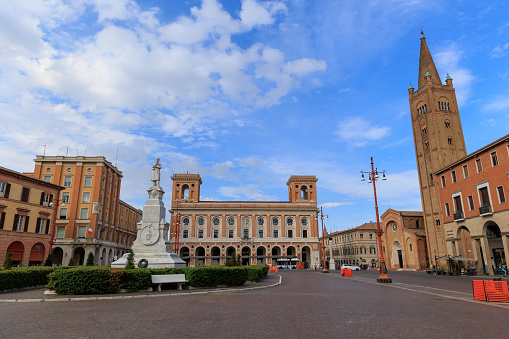 Rome, Lazio / Italy - March 20th, 2016: General view of Piazza Venezia