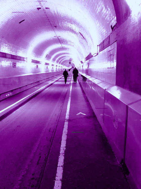 istock Old famous Elbtunnel in Hamburg 1435879403