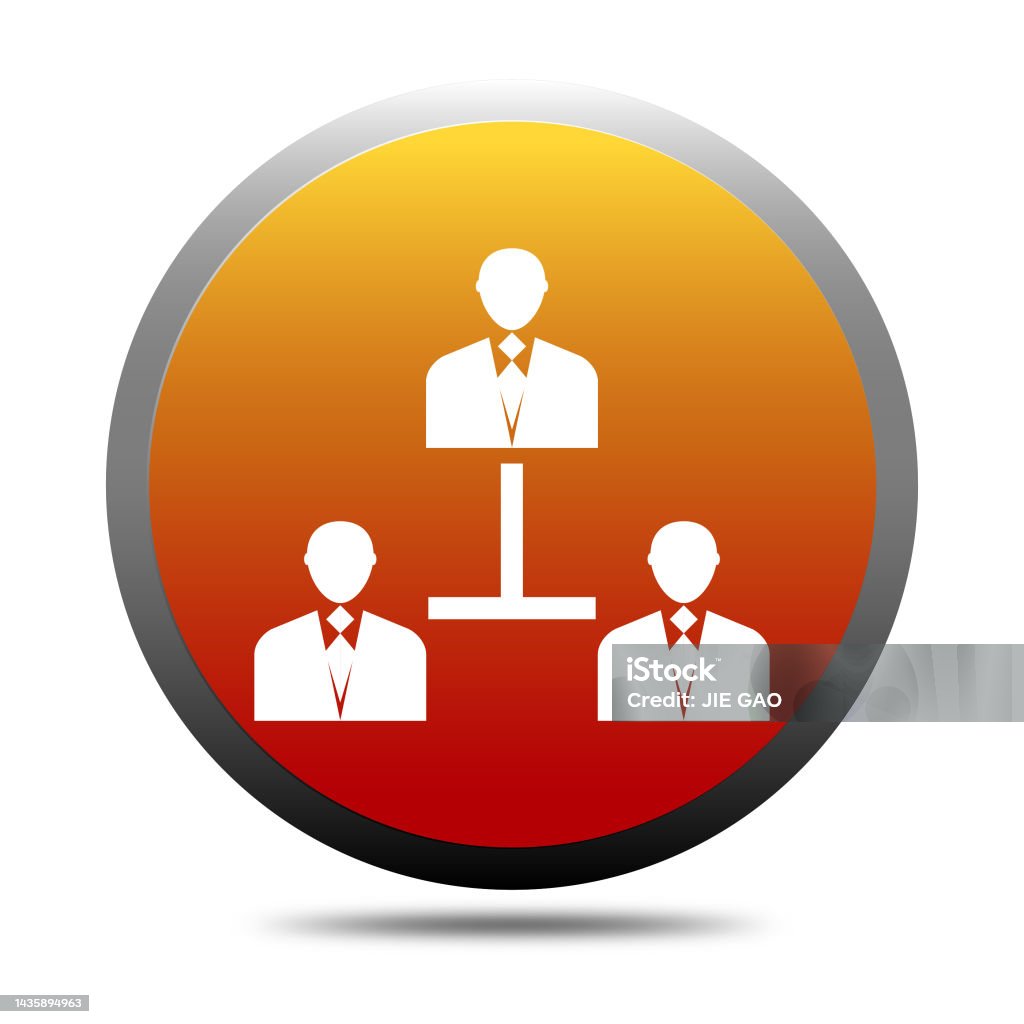 Leader Rounding Sign Leadership On Round Buttons Stock Illustration - Download Image Now ...