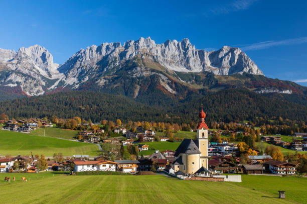 istock View of Going in front of Wilder Kaiser mountains 1435896995