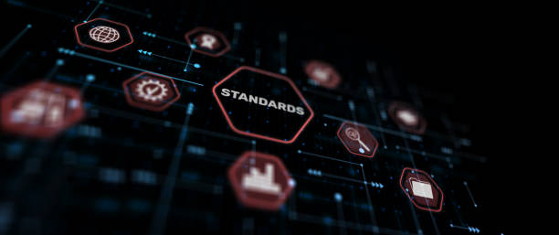 istock Standards Quality assurance and control concept. Business and technology 1435901707