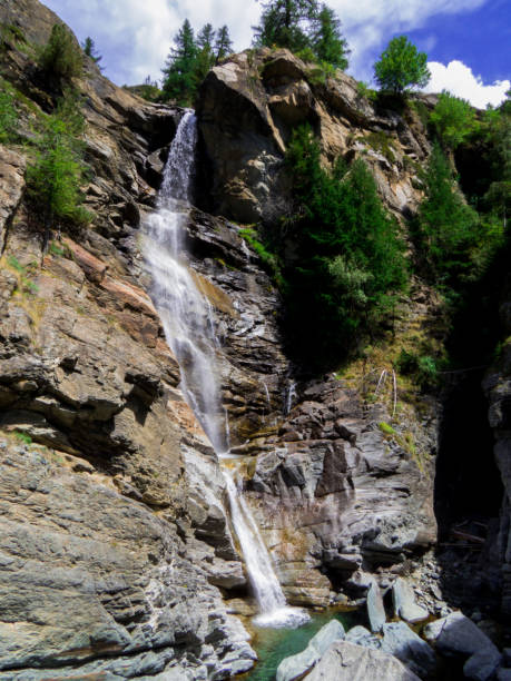 istock Lillaz Waterfall, Aosta Valley, Italy 1435902497