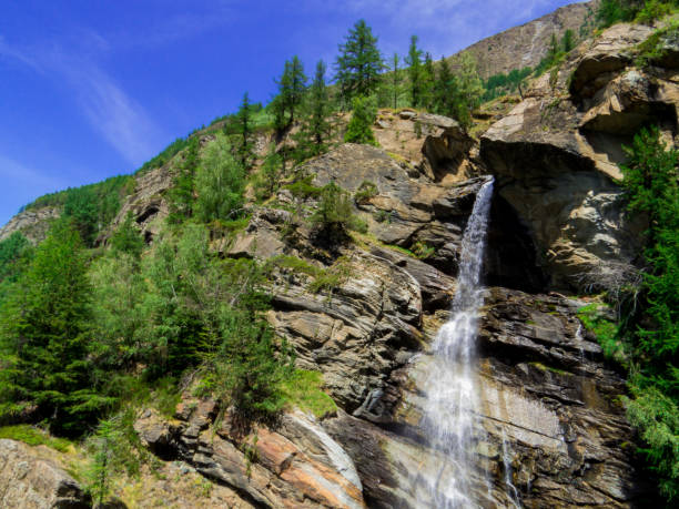 istock Lillaz Waterfall, Aosta Valley, Italy 1435902527