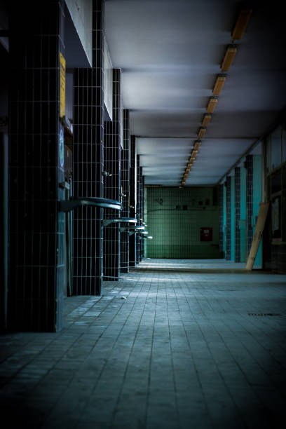 istock old shower area in a mine 1435923479