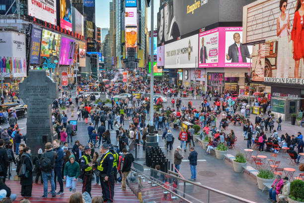 times square a new york. - duffy foto e immagini stock