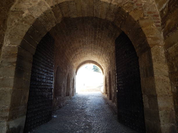 istock Interior of medieval gate at Kalemegdan fortress 1435931697