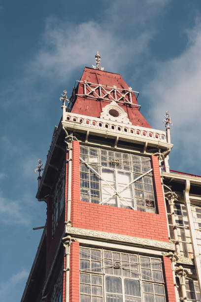 istock Old Red European Style Building in Shimla 1435939654