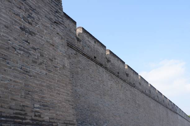 istock Closeup shot of a Wanping Fortress's wall 1435942701