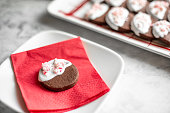 istock Chocolate Peppermint Christmas Cookies 1435948595