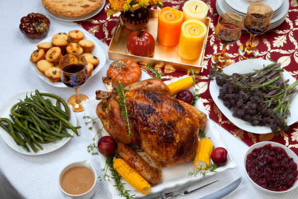 istock Traditional Thanksgiving Fall Roasted Turkey 1435948692