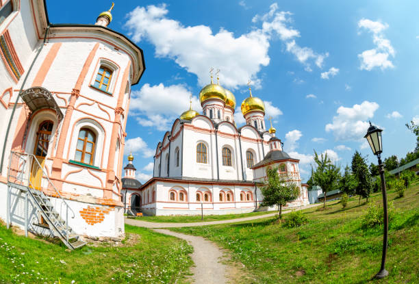 istock Iversky monastery in Valdai, Russia 1435951626