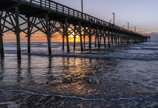 istock Surf City Fishing Pier 1435954844