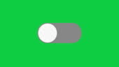 Disable Toggle Button Switch Slider Web And Smartphone Ui 4K Stock ...