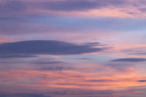 istock Bright colorful sky at sunset, sky for background 1435965595