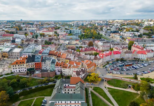 Old town and City in Lublin