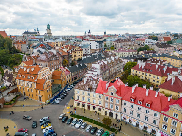 istock Old town and City in Lublin 1435973691