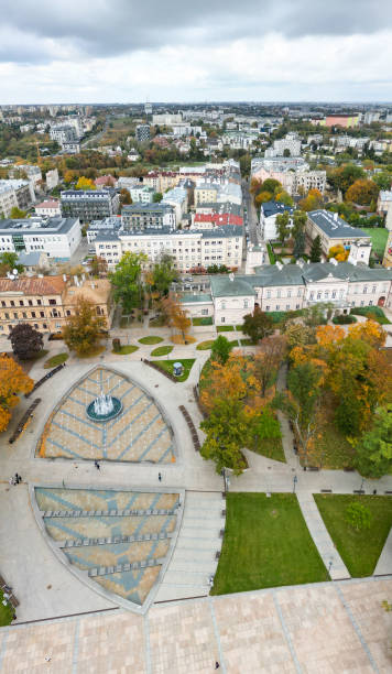istock Old town and City in Lublin 1435973873