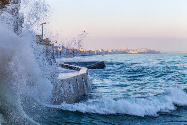 istock High tide in Rochebonne, Saint-Malo 1435976488