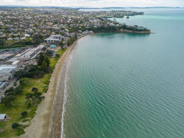 istock Auckland city aerial view 1435978120